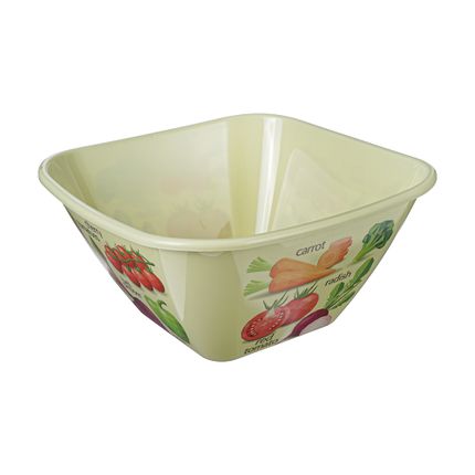 Миска квадратная, 2 л, в ассортименте