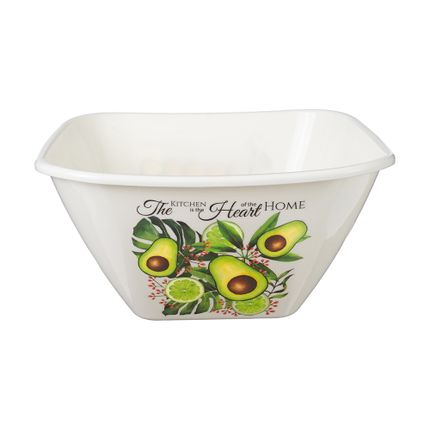 Миска квадратная, 2 л, в ассортименте