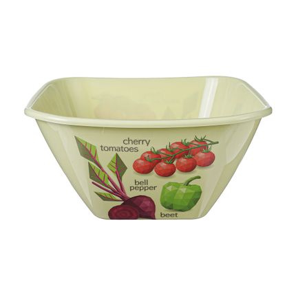 Миска квадратная, 2 л, в ассортименте