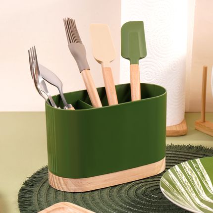 Подставка для столовых приборов, O`Kitchen, 18,5х9х12,5 см, в ассортименте