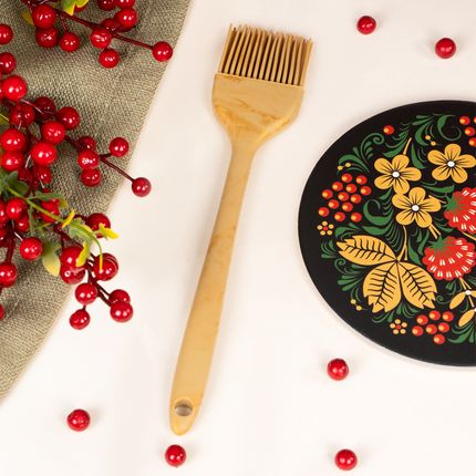 Кисточка кулинарная, O'Kitchen, 24 см, в ассортименте