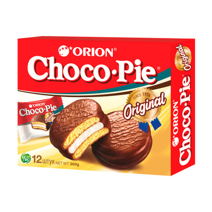 Cepumi Choco Pie, oriģinālie, 360 g