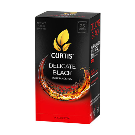 Чай чёрный, CURTIS, 42,5 г, в ассортименте