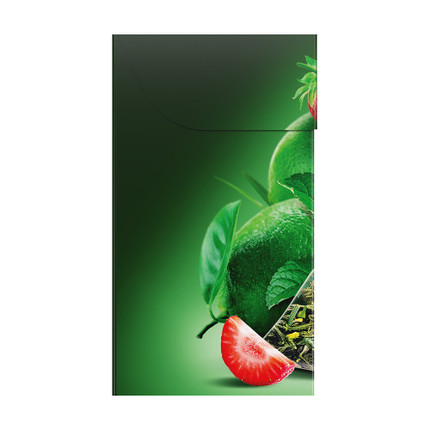 Чай зелёный "Strawberry Mojito", CURTIS, 20 пирамидок, 34 г