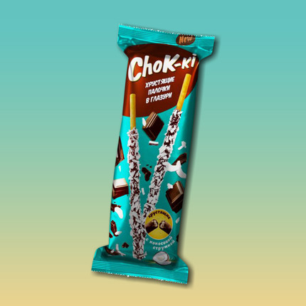 Хрустящие палочки в глазури "ChoK-ki", 40 г, в ассортименте