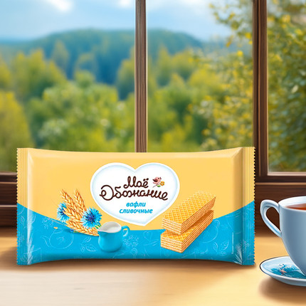 Вафли "Моё обожание", шоколад, 170 г