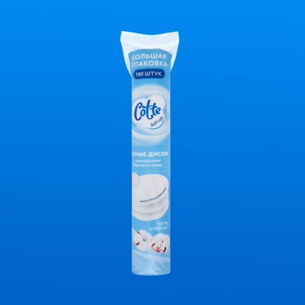 Ватные диски, Cotte, 180 шт., в ассортименте
