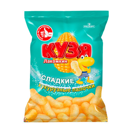 Кукурузные палочки, Кузя Лакомкин, 140 г
