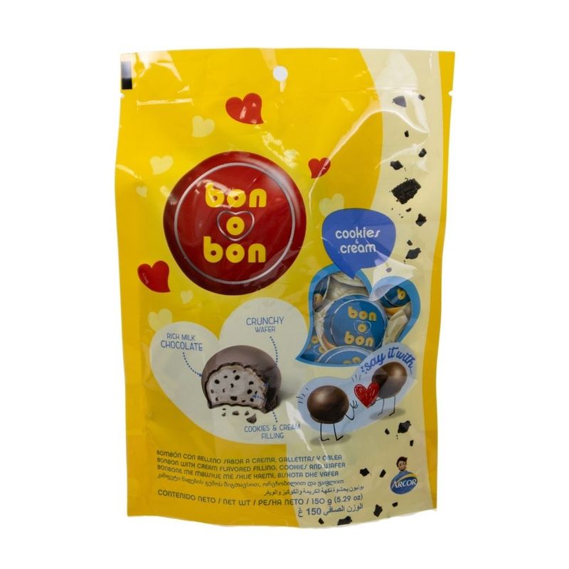 Конфеты Arcor Bon O Bon крем печен 150г