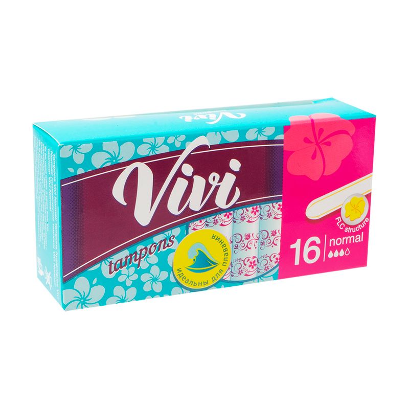 Тампоны "Normal", Vivi, 16 шт.