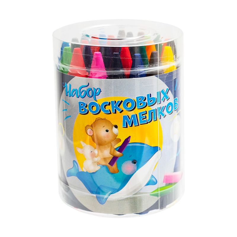 Набор восковых мелков, Kid's Fantasy, 32 шт., в ассортименте