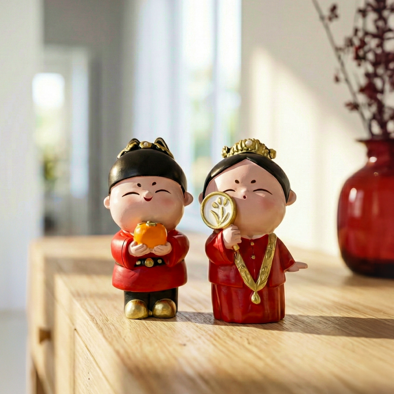 Набор декоративных фигурок "Жэнь", в ассортименте