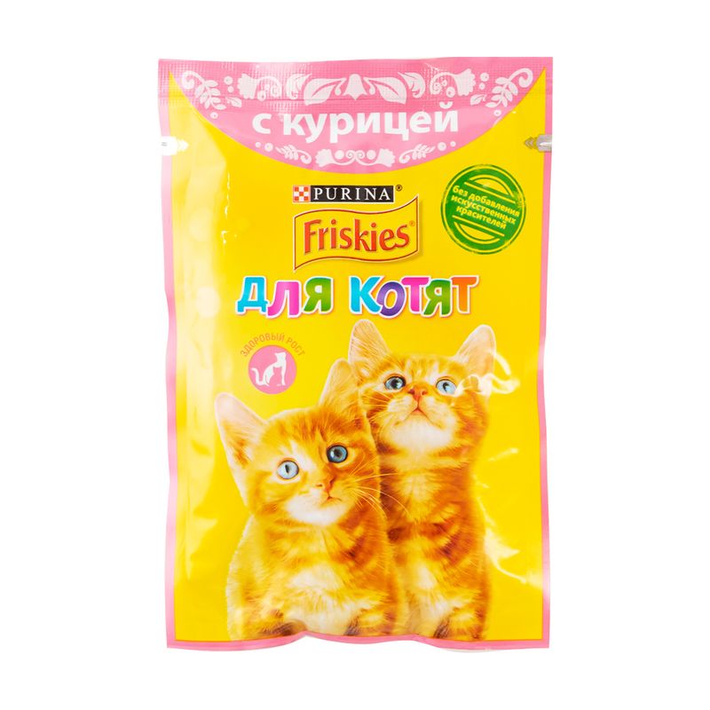 Корм для котят, курица, 85 г