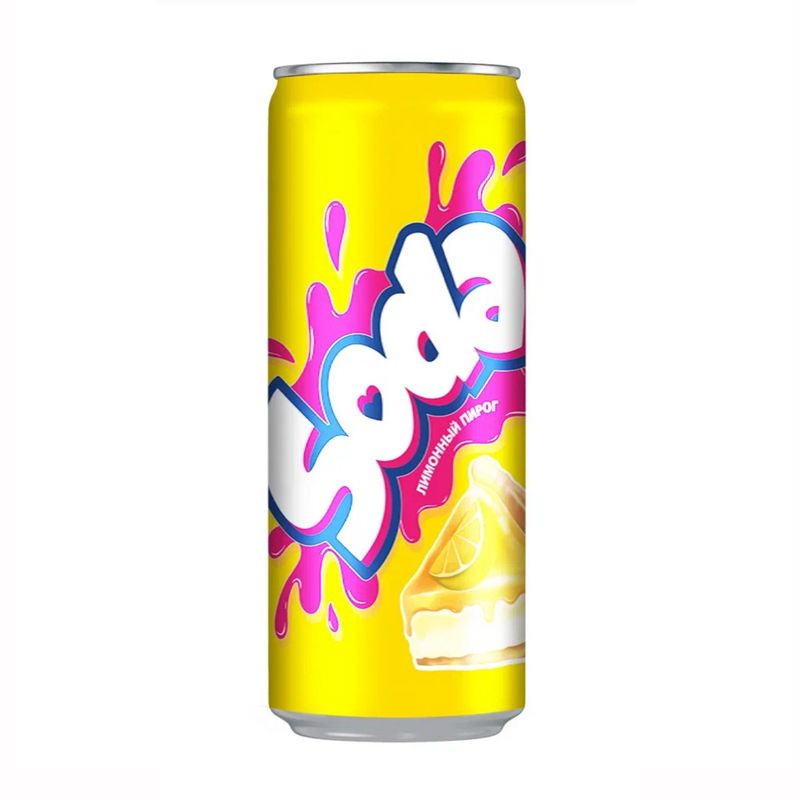 Напиток сильногазированный "Dubl Bubl Soda Luv Drink", 0,33 л