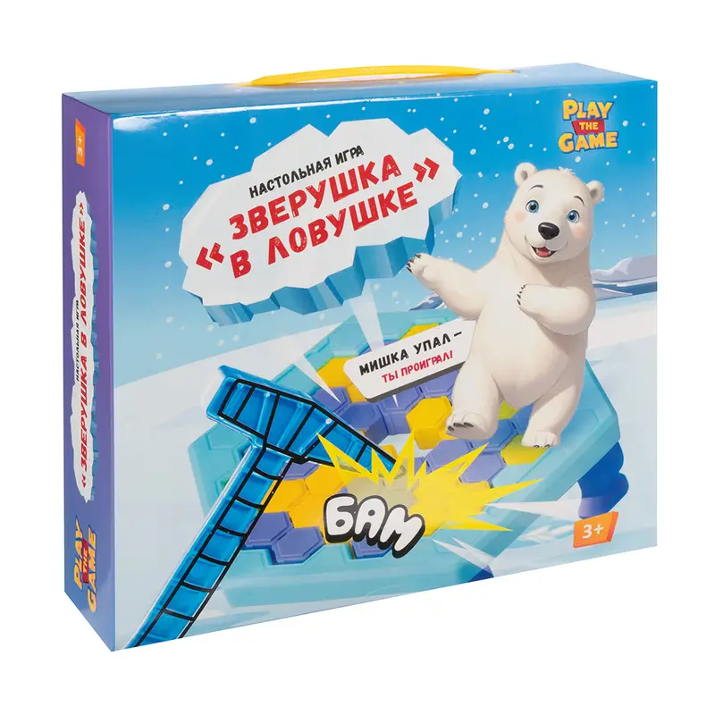 Настольная игра "Зверушка в ловушке", Play the Game, в ассортименте