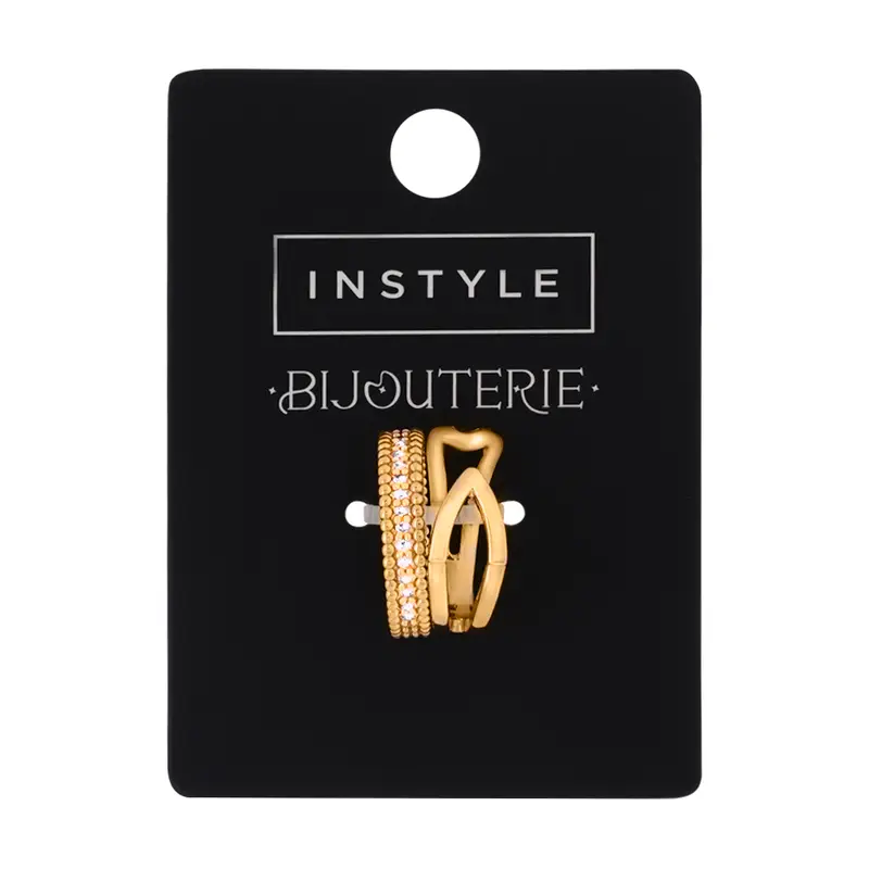 Набор колец, INSTYLE, 2 шт., 18 мм, в ассортименте