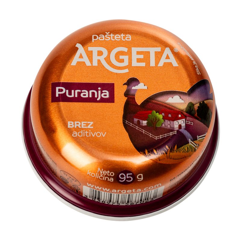 Паштет из индейки Argeta, 95 г
