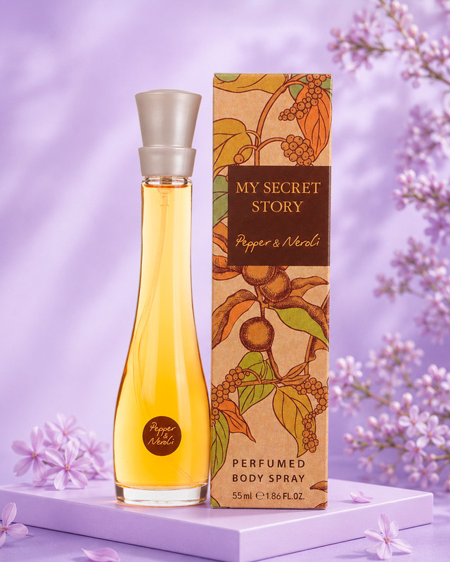 Спрей для тела парфюмированный, My Secret Story, 55 мл, в