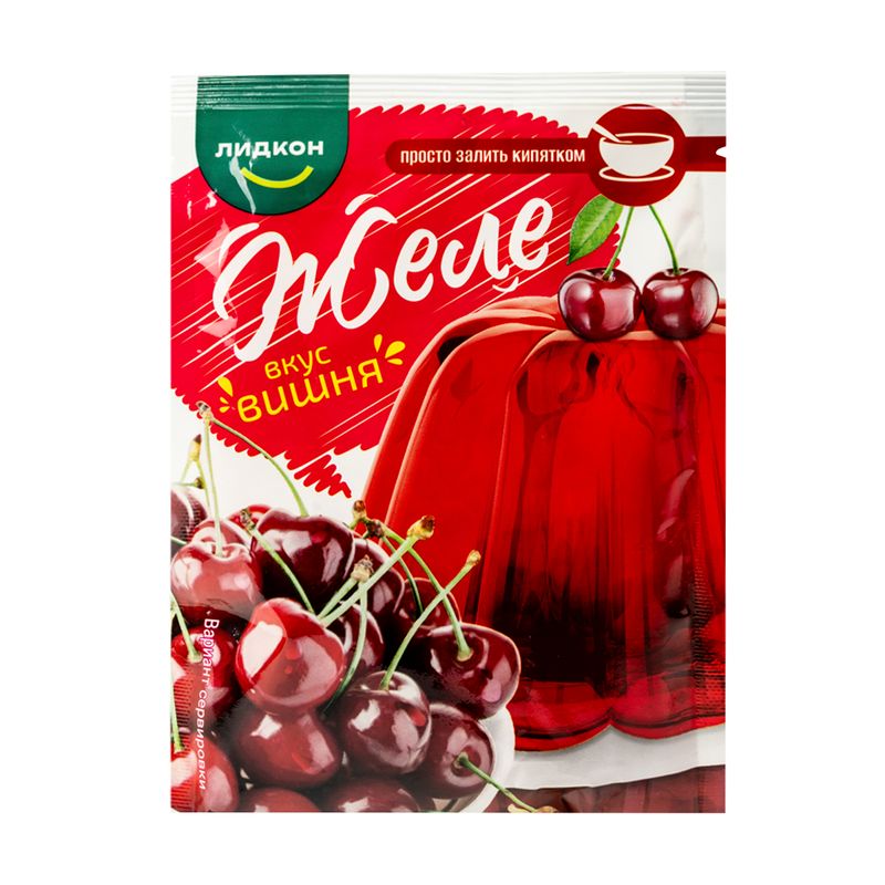 Желе со вкусом фруктов, 80 г