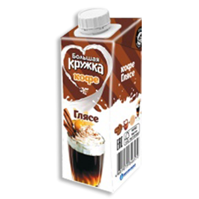 Коктейль "Большая кружка" с кофе, 3%, 250 г, 2 шт