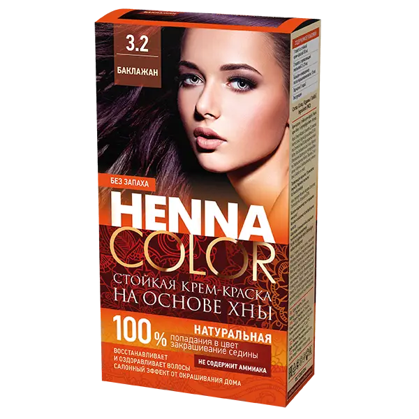 Крем-краска для волос "Henna Color", 115 мл