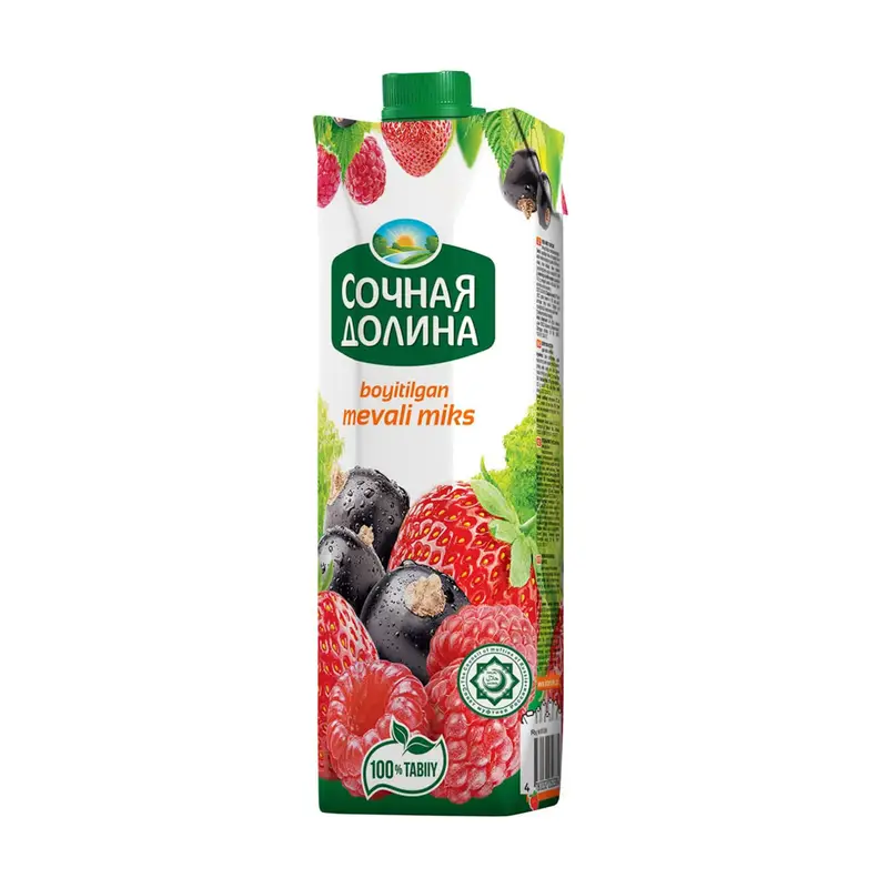 Нектар, Сочная Долина, 1 л, в ассортименте
