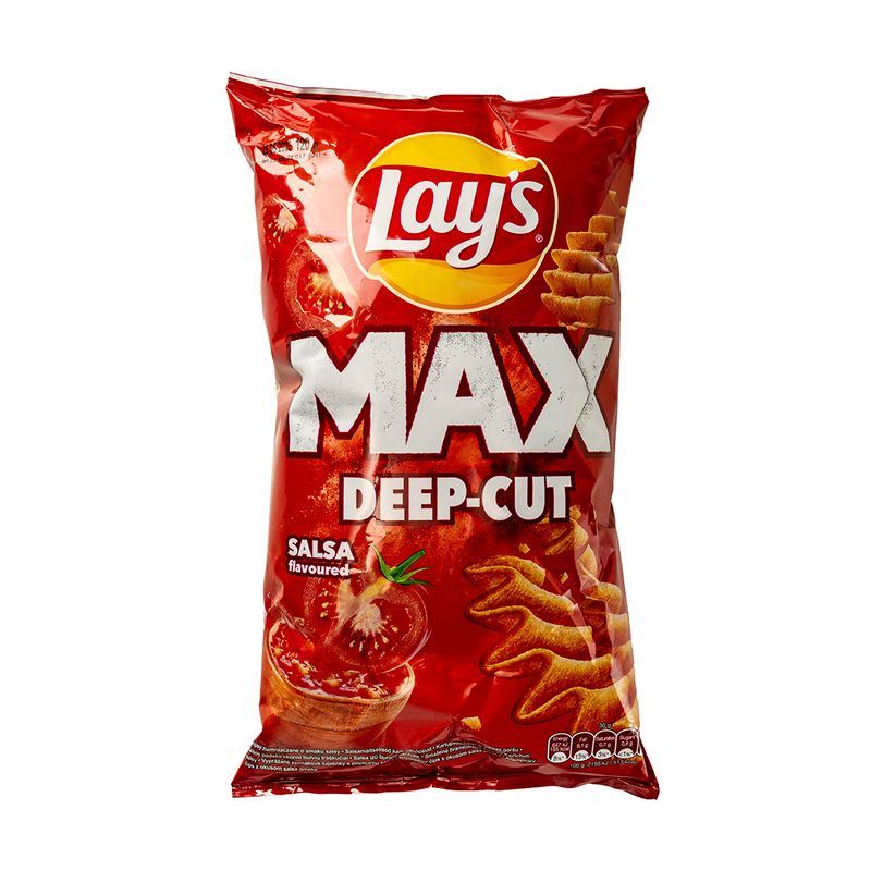Чипсы, Lay's Max, 120 г, в ассортименте