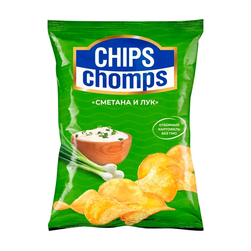 Чипсы картофельные, Chips Chomps, 250 г, в ассортименте