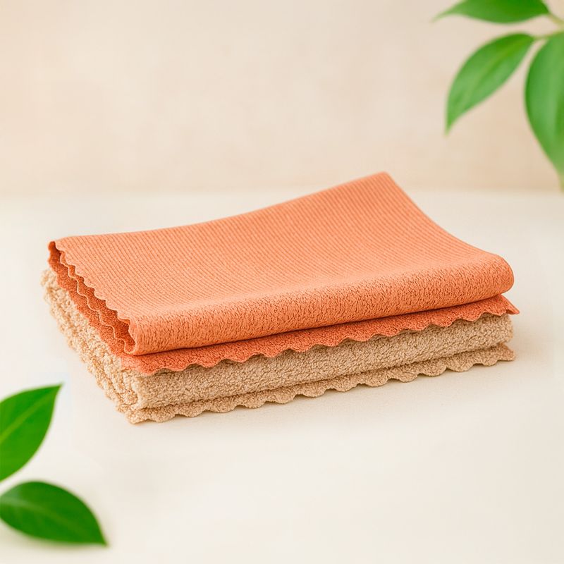 Салфетки из микрофибры, 30х40 см, 2 шт., в ассортименте