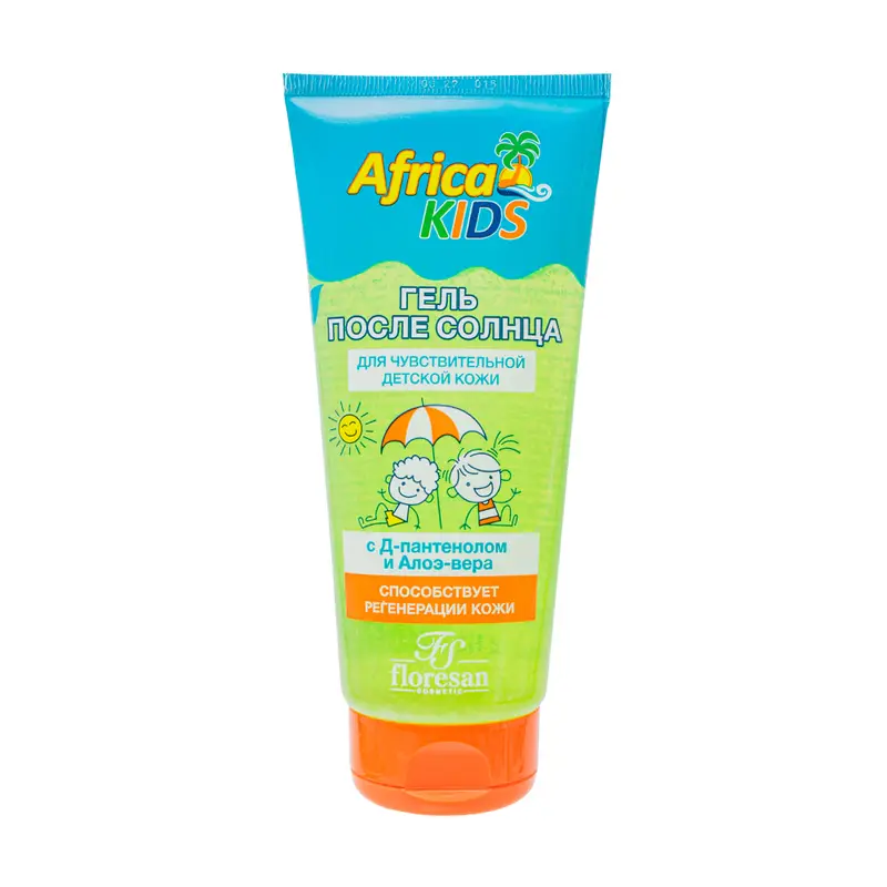 Детский гель после солнца "Africa Kids", Floresan, 200 мл