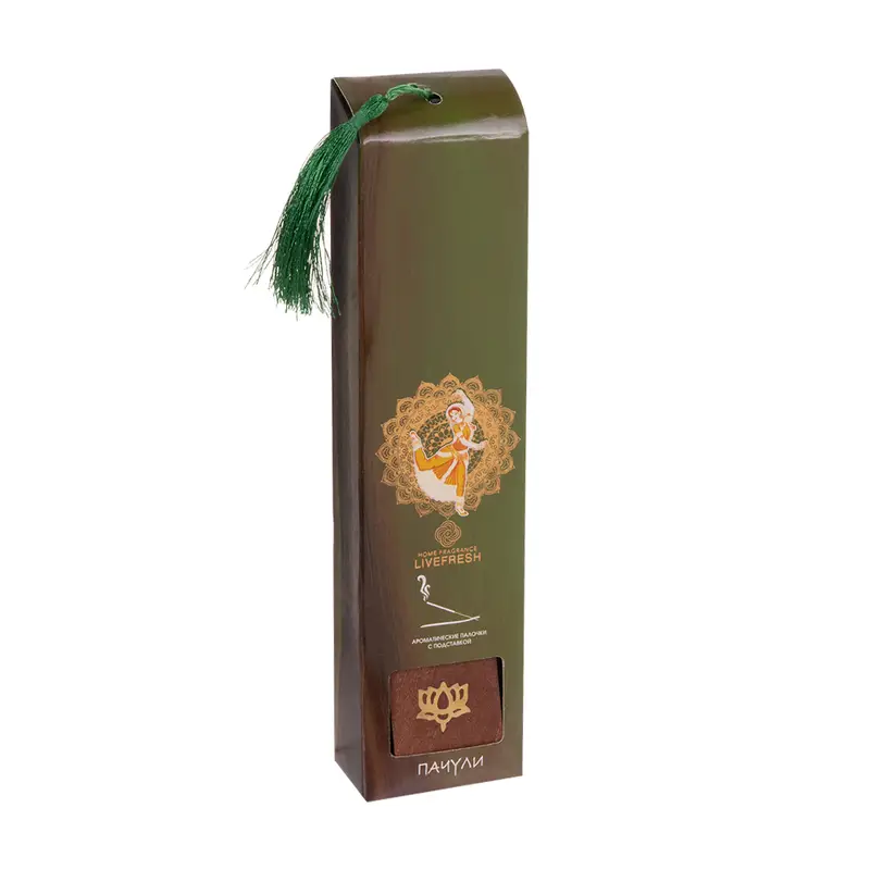 Ароматические палочки с подставкой, LiveFresh, 25 шт., в ассортименте