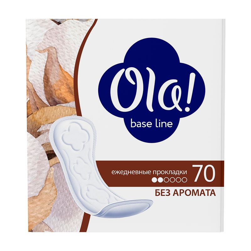 Ежедневные гигиенические прокладки, Ola, 70 шт., в ассортименте