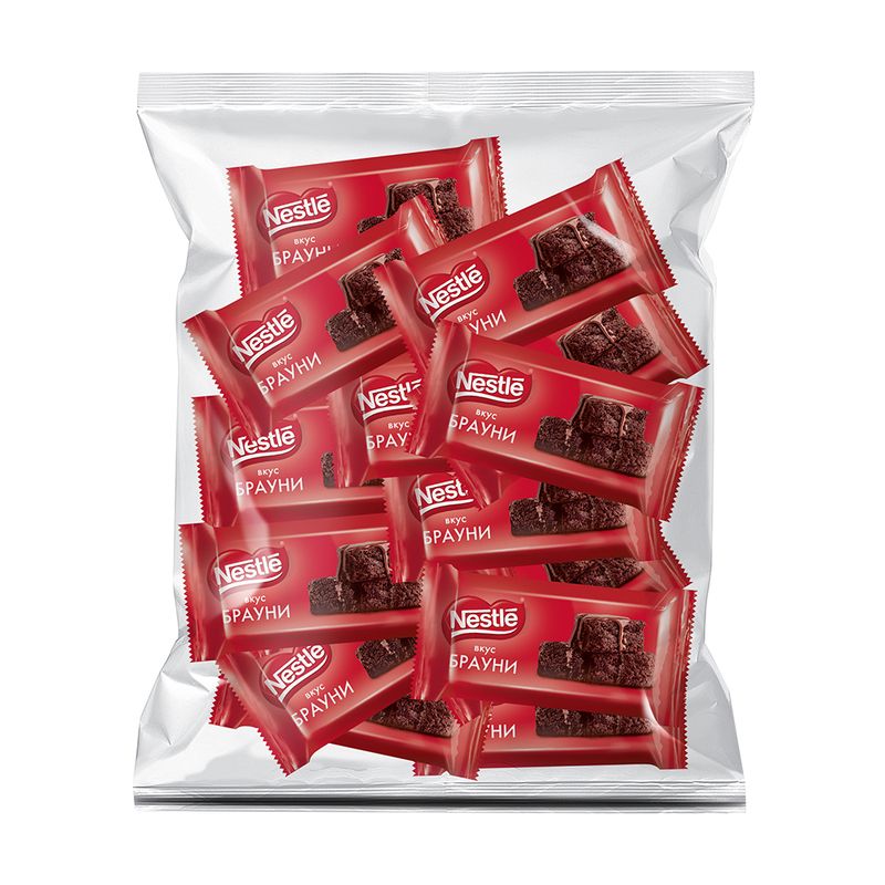 Конфета, Nestle, со вкусом брауни, 196 г