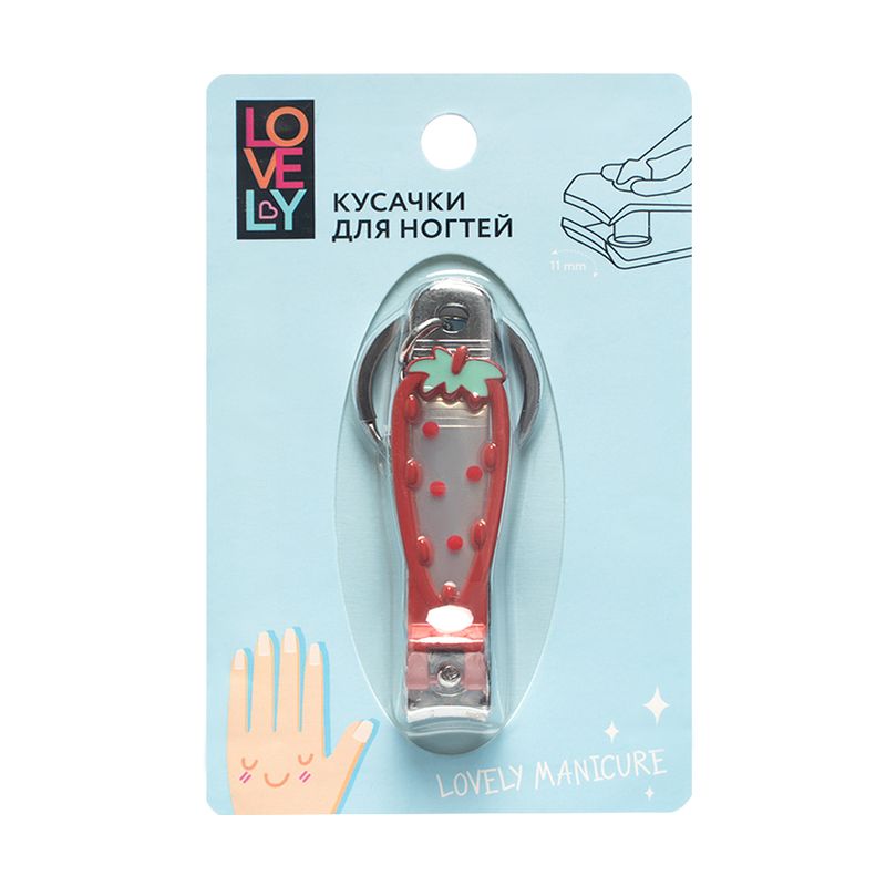 Кусачки для ногтей, Lovely, в ассортименте