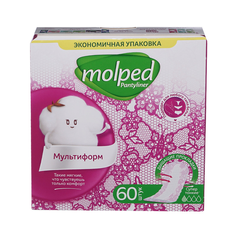 Прокладки "Мультиформ", Molped, 60 шт.