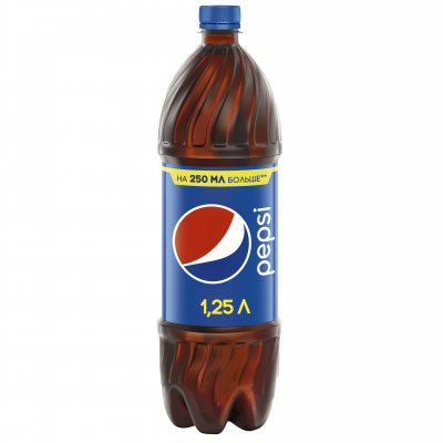 Напиток газированный безалкогольный "Pepsi", 1,25 л