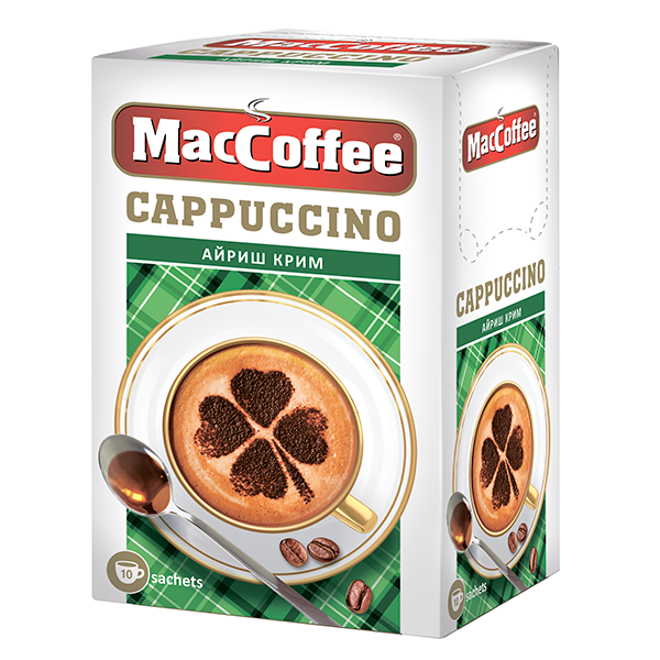 Кофе "MacCoffee Cappuccino", 125 г, 10 пакетиков