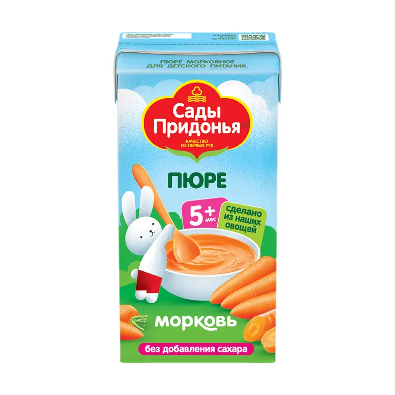 Пюре, Сады Придонья, 125 г, в ассортименте