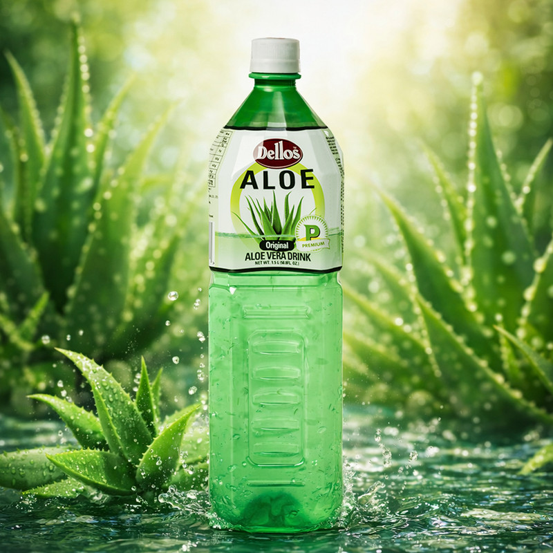 Dellos Aloe vera, 1,5  -   - Fix Price  .