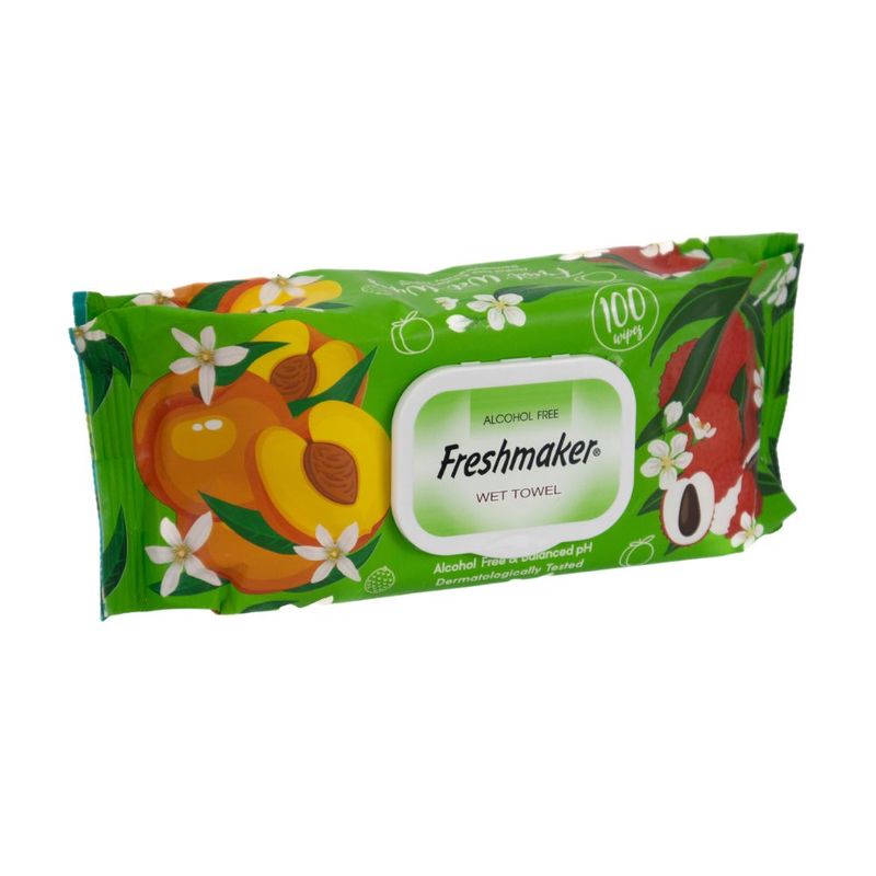 Влаж.салфетки FRESHMAKER фрукты,100 шт