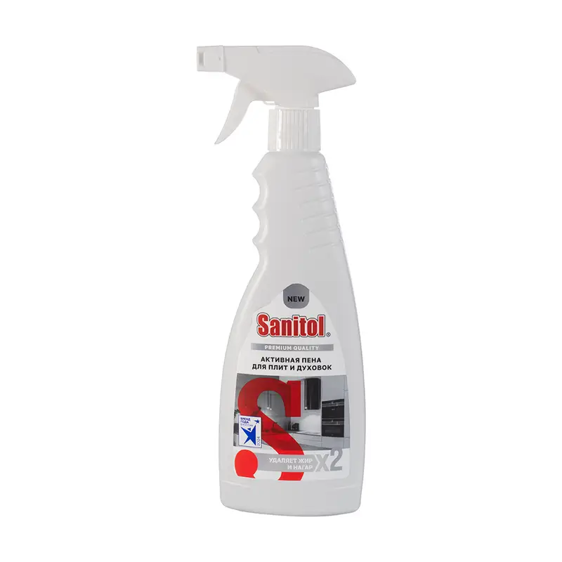 Активная пена для плит и духовок, Sanitol, 500 мл