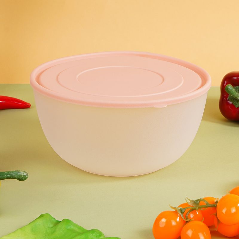 Миска с крышкой, Уника Пласт, 2,5 л, в ассортименте