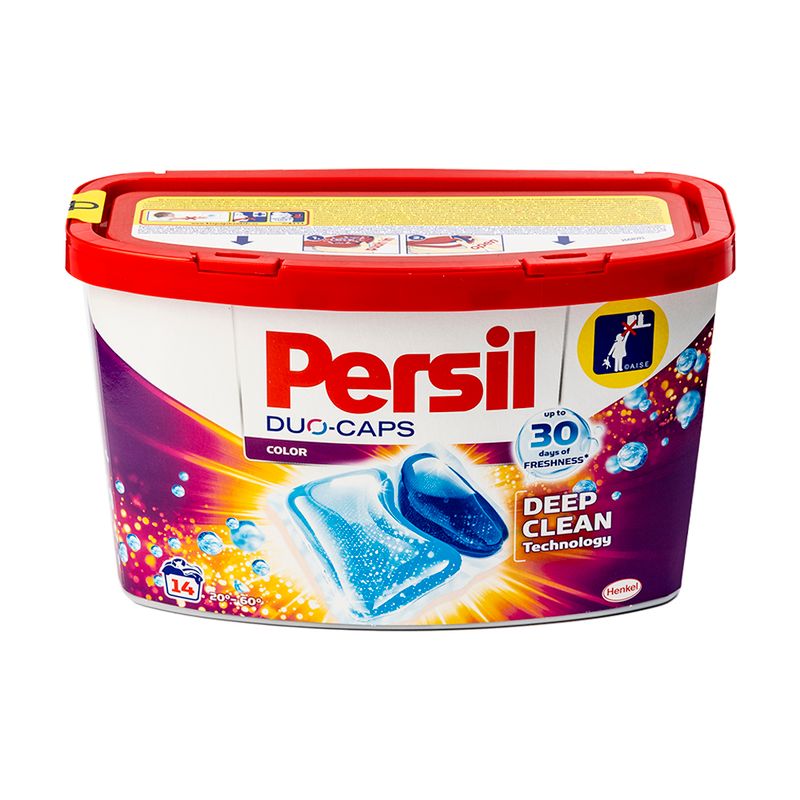Капсулы для стКапсулы для стирки Persil, Power color, 14 шт.ирки белья "Color", Persil,14 шт.