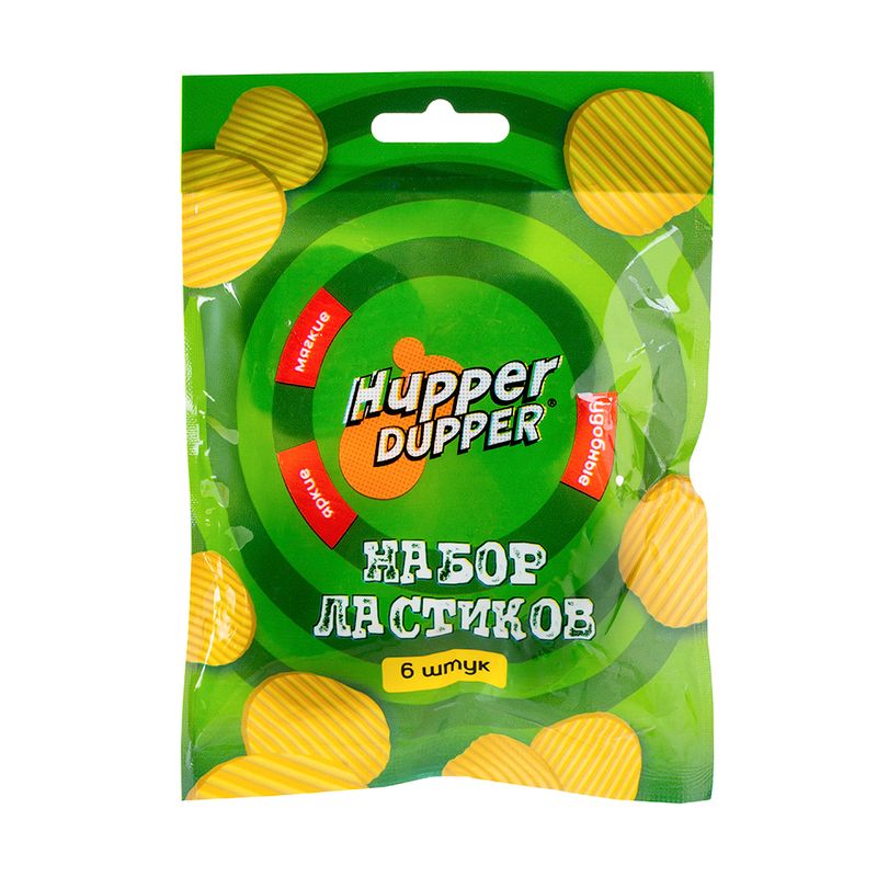 Набор ластиков, Hupper Dupper, 6 шт., в ассортименте