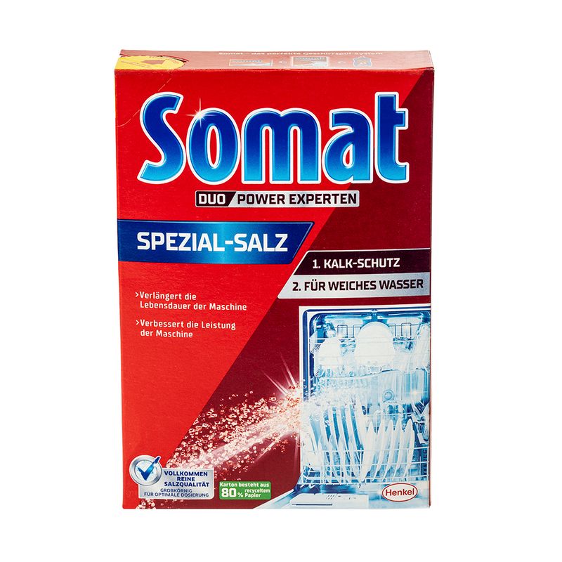 Соль для посудомоечной машины, Somat, 1,2 кг
