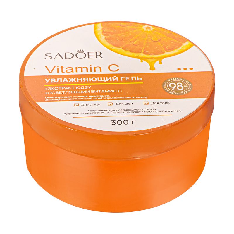 Гель для лица и тела, Sadoer, 300 г, в ассортименте