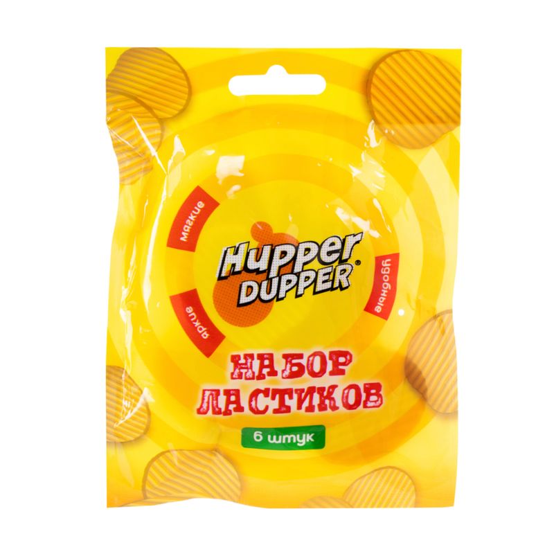 Набор ластиков, Hupper Dupper, 6 шт., в ассортименте
