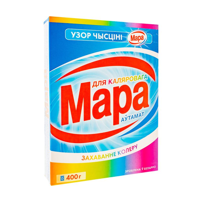 Стиральный порошок 2 в 1, Мара, 400 г