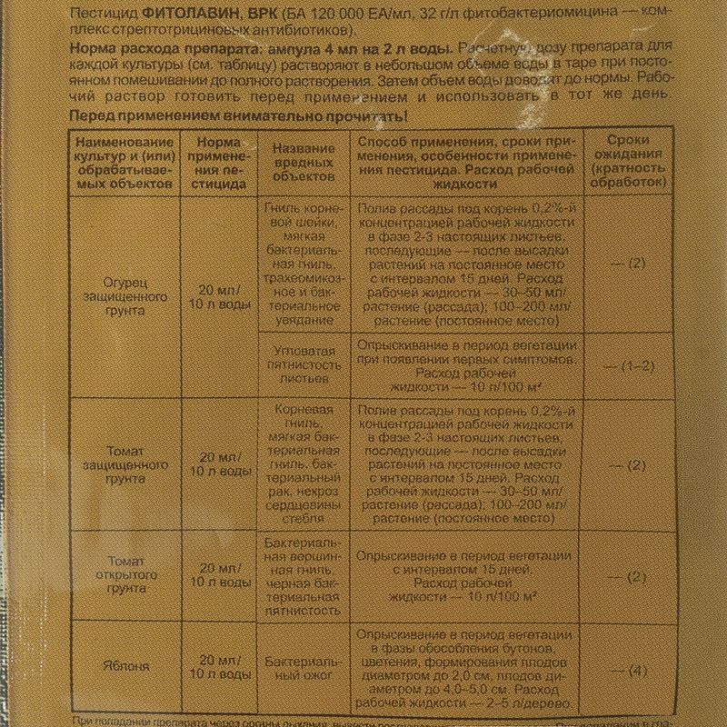 Удобрение для борьбы с болезнями растений, Ваше Хозяйство, в ассортименте