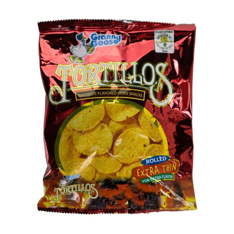 Чипсы Tortillos Granny Goose Барбек 100г